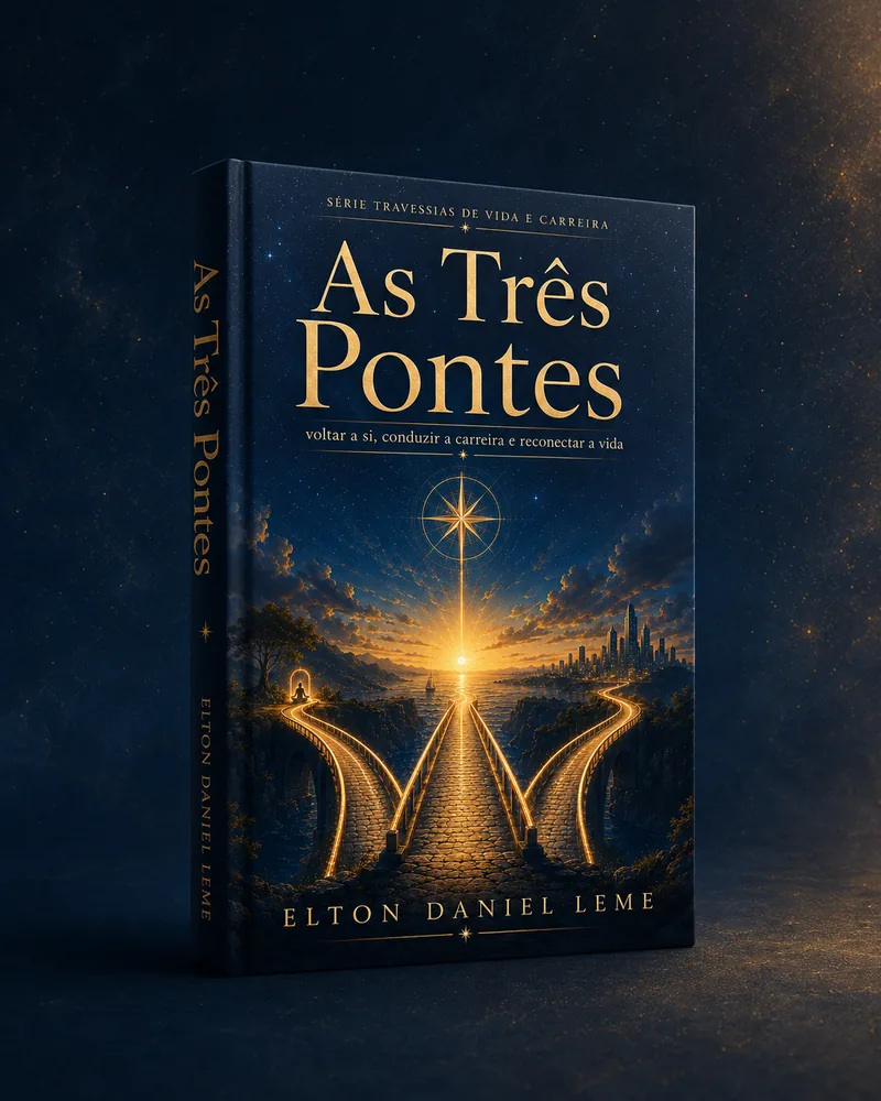 Edição 3D do e-book As Três Pontes